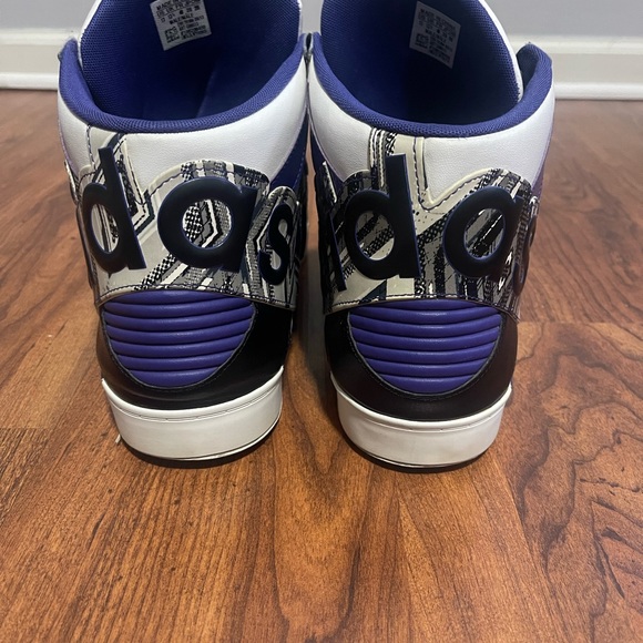 COPY - Three pairs of size 13 Adidas in mint condition old-school retro high top - Picture 4 of 16